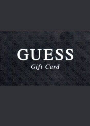 guess jeans gift card
